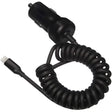 4XEM 4XEM 8 Pin Lightning Car Charger (Black) for iPod/iPhone/iPad - 1 Pack - 10 W - 12 V DC Input - 5 V DC/2.10 A Output - Black - 4X8PINCHRGBK