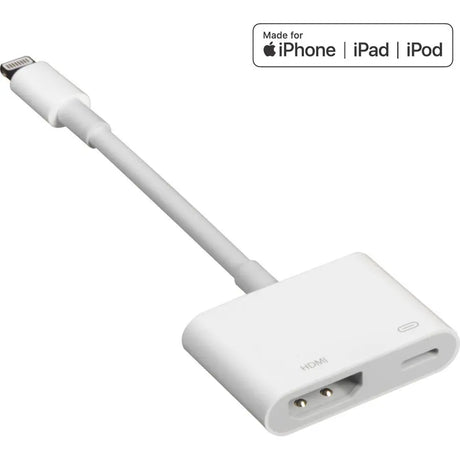 4XEM 4XEM 8 Pin Lightning to HDMI Digital AV Adapter for Apple iPhone/iPad/iPod - Lightning to HDMI digital AV adapter for Apple iPad, iPhone, iPod 1 x Lightning Male Proprietary Connector - 1 x HDMI femal...  - 4XLIGHTNINGHDMI