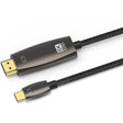4XEM 4XEM 8K/4K 1M USB-C to HDMI Cable - 3.28 ft HDMI/USB-C A/V Cable for Audio/Video Device, MacBook, Chromebook, Mobile Phone, Gaming Console, Notebook, Home Theater System - First End: 1 x HDMI 2.1 Digi - 4XTPC023B1M