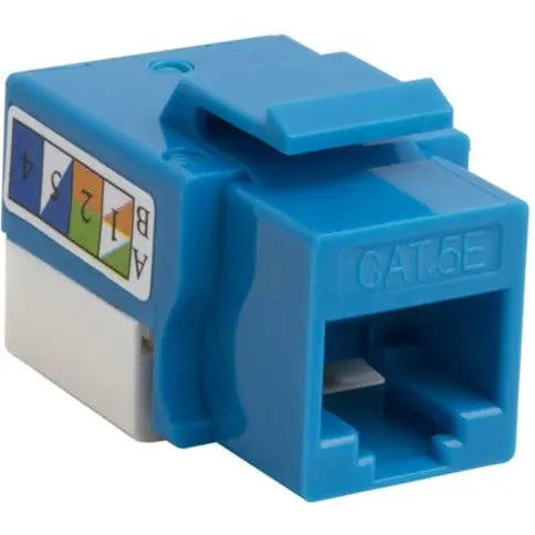 4XEM 4XEM Cat5e RJ45 Keystone Jack UTP 110-Type (Blue) - Blue - 1 x RJ-45 Port(s) - 4XKJC5EBL