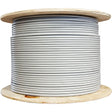 4XEM 4XEM Cat7 Bulk Cable (White) - 1000 ft Category 7 Network Cable for Network Device, Home Theater System, Desktop Computer - Bare Wire - Bare Wire - 10 Gbit/s - Shielding - CM - 23 AWG - White - 4XCAT71000WH