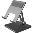 4XEM 4XEM Desktop Metal Holder for Tablet - 6.7" x 5.2" x - Aluminum Alloy, Silicone, Metal - Silver
