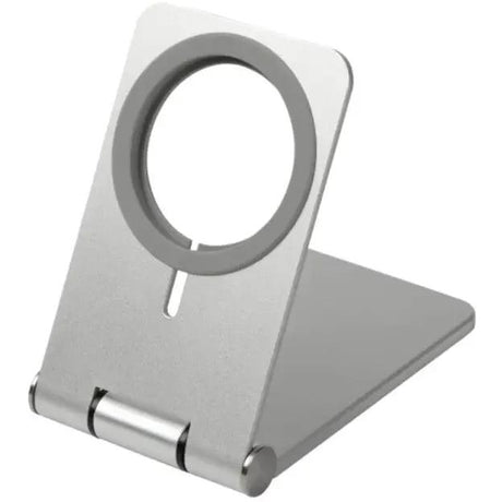 4XEM 4XEM Desktop Mobile Device Metal Stand - 2.6" Height x 1.6" Width - Metal, Aluminum Alloy, Silicone - Silver