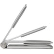 4XEM 4XEM Desktop Mobile Device Metal Stand - 2.6" Height x 1.6" Width - Metal, Aluminum Alloy, Silicone - Silver