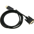 4XEM 4XEM DisplayPort To VGA Adapter Cable - 3 ft DisplayPort/VGA Video Cable Adapter for Video Device, Monitor, Projector, Notebook, Desktop Computer, PC - First End: 1 x 20-pin DisplayPort Digital Audio/...  - 4XDPVGA3FT