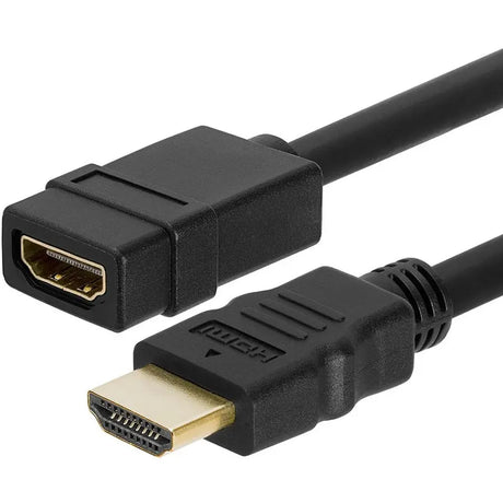 4XEM 4XEM HDMI 4K/2K Extension Cable Male/Female 3ft - 3 ft HDMI A/V Cable for Satellite TV, Audio/Video Device, Home Theater System, Desktop Computer - First End: 1 x 19-pin HDMI 2.0 Digital Audio/Video -...  - 4XHDMIEXT3