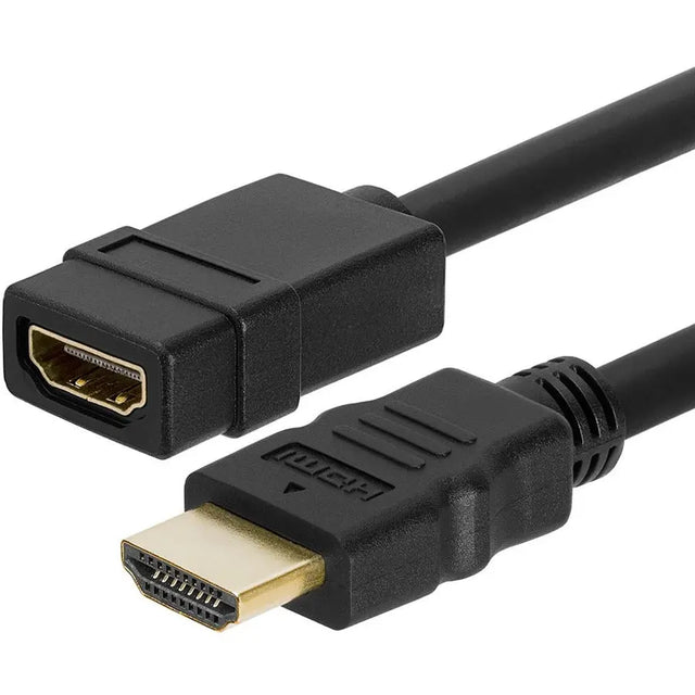 4XEM 4XEM HDMI 4K/2K Extension Cable Male/Female 3ft - 3 ft HDMI A/V Cable for Satellite TV, Audio/Video Device, Home Theater System, Desktop Computer - First End: 1 x 19-pin HDMI 2.0 Digital Audio/Video -...  - 4XHDMIEXT3