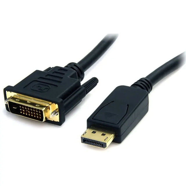 4XEM 4XEM High Speed DisplayPort to DVI Adapter Cable - 15 ft DisplayPort/DVI Video Cable Adapter for Video Device, Monitor, TV, Projector - First End: 1 x 20-pin DisplayPort Digital Audio/Video - Male - S...  - 4XDPMDVIM15FT