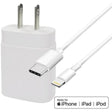 4XEM 4XEM iPhone 3 ft Charger Combo Kit (White) - White - 4XIPHN12KIT3