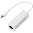 4XEM 4XEM Micro USB to 10/100Mbps Ethernet Adapter - Micro USB to 10/100Mbps Ethernet Adapter SPEC Cat5e adapter networking adapter - 4XMICROUSBENET