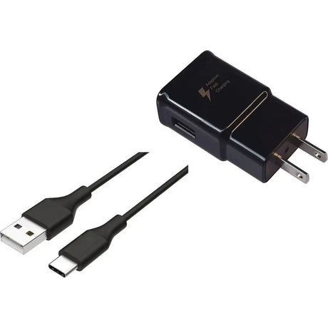 4XEM 4XEM Samsung USB-C 6FT Charger Kit (Black) - Black - 4XSAMKITUSBCB6