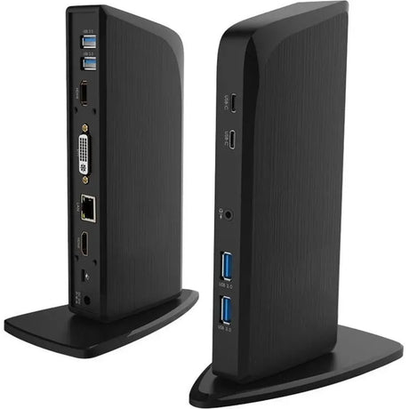 4XEM 4XEM USB-C 4K Triple Display Docking Station with 65W Power Delivery - for Monitor - 65 W - USB 3.0 Type C - 6 x USB Ports - 6 x USB 3.0 - USB Type-C - Network (RJ-45) - HDMI - DVI - Wired - 4XUG39PD1