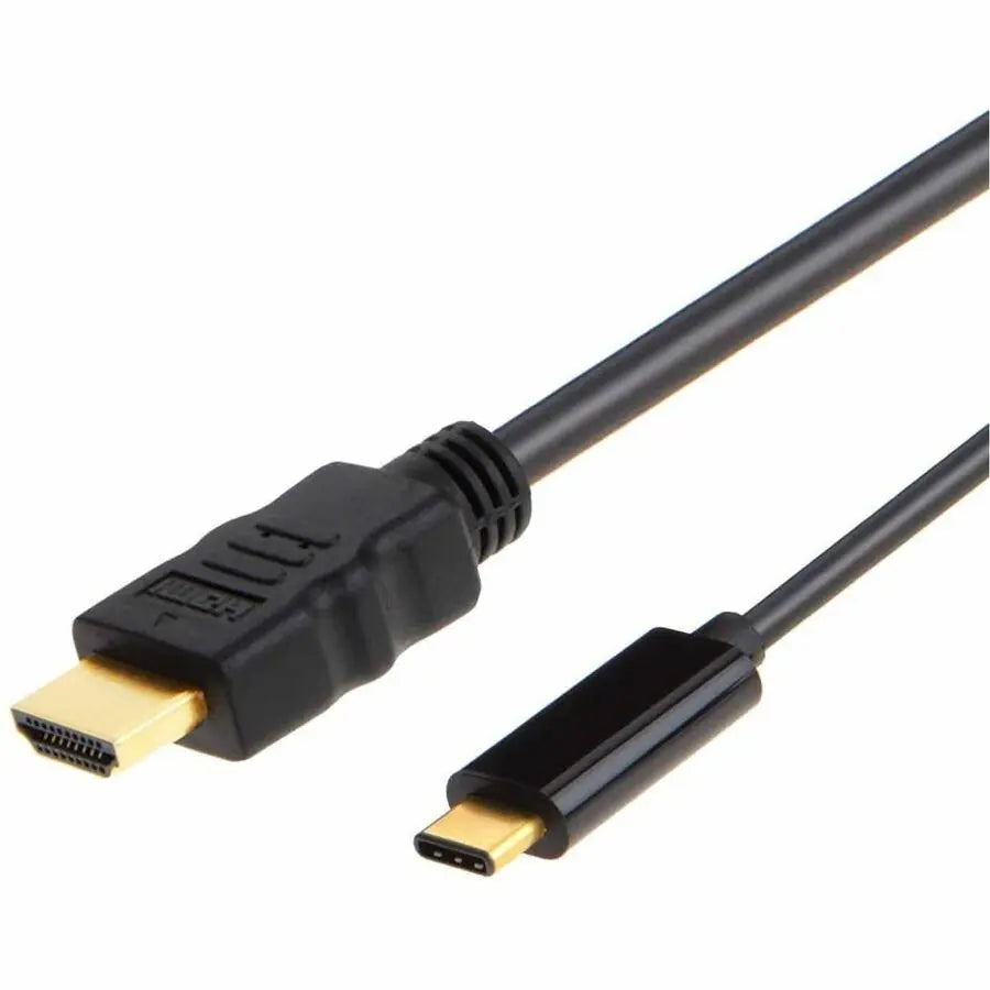 4XEM 4XEM USB-C to HDMI Cable - 6 ft HDMI/USB A/V Cable for Projector, MacBook, TV, MacBook Air, iMac, Audio/Video Device, Chromebook, iPad Pro, MacBook Pro, HDTV, Monitor, ... - First End: 1 x 24-pin USB ...  - 4XUSBCHDMI6B