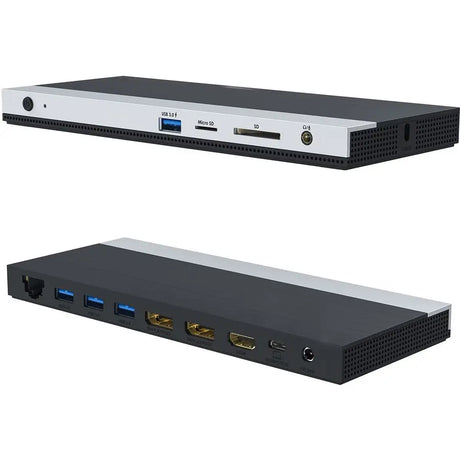 4XEM 4XEM USB-C Triple Display Docking Station with Power Delivery (2 DP + 1HDMI) - for Notebook/Monitor - 65 W - USB 3.1 (Gen 2) Type C - 4 x USB Ports - 4 x USB 3.0 - USB Type-C - Network (RJ-45) - HDMI ...  - 4XUMD02