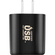 4XEM 4XEM USB-C Wall Charger BLACK - 4XEM USB-C 18W PD High Speed USB C Wall Charger BLACK - 4XUSBCCHARGER