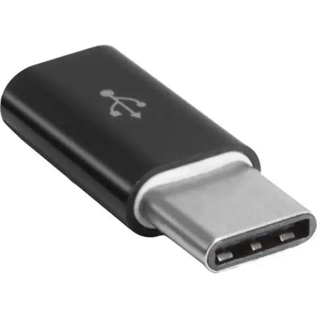 4XEM 4XEM USB Type-C to USB Type-B Micro Adaptor - 1 Pack - 1 x Type C USB 2.0 USB Male - 1 x Type B Micro USB Female - Black - 4XUSBCMUSBA