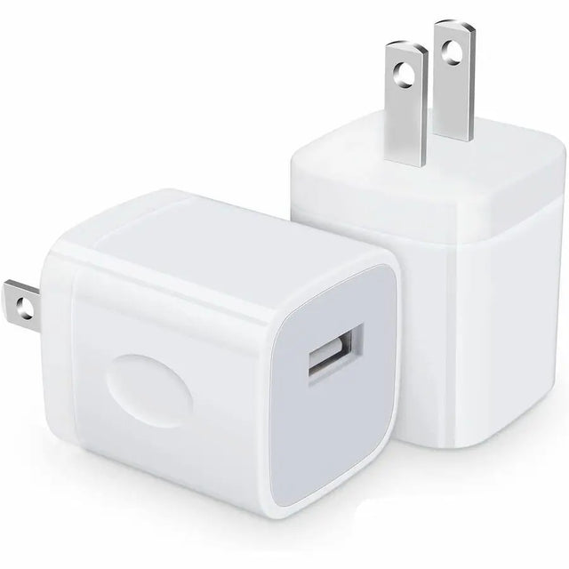 4XEM 4XEM Wall Charger for Apple iPhone/iPod/iPad Mini, USB AC Power adapter - 5 W, 1A Wall charger with single USB port for Apple iPhones iPads or any smart phone or tablet. - 4XAPPLECHARGER