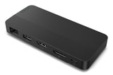 Lenovo 40B90100US laptop dock/port replicator Wired USB 3.2 Gen 2 (3.1 Gen 2) Type-C Black - 40B90100US LENOVO