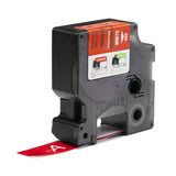 DYMO Rhino Industrial Vinyl Labels | 19 mm x 5.5 m | White Print on Red | Self-Adhesive | for Rhino & LabelManager Label Makers - 1805422
