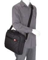 Case Logic DLC-117 Black 43.9 cm (17.3") Messenger case - 3201434