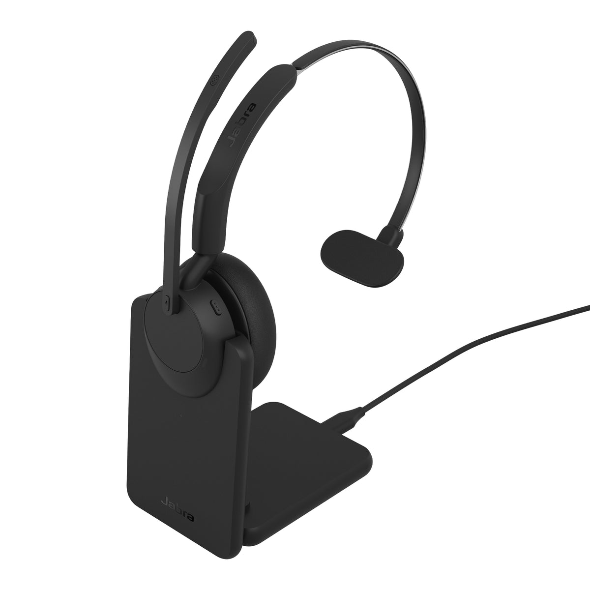 Jabra Evolve3 45 UC - USB-A with Dongle - Mono (Charging Stand) - 34599-889-989