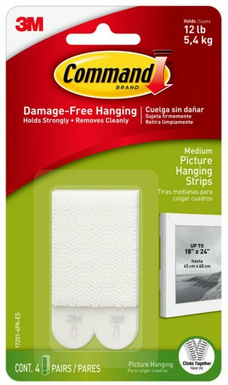 3M Highland 17201-4PK-ES home storage hook Indoor Towel hook White 1 pc(s) - 17201-4PK-ES