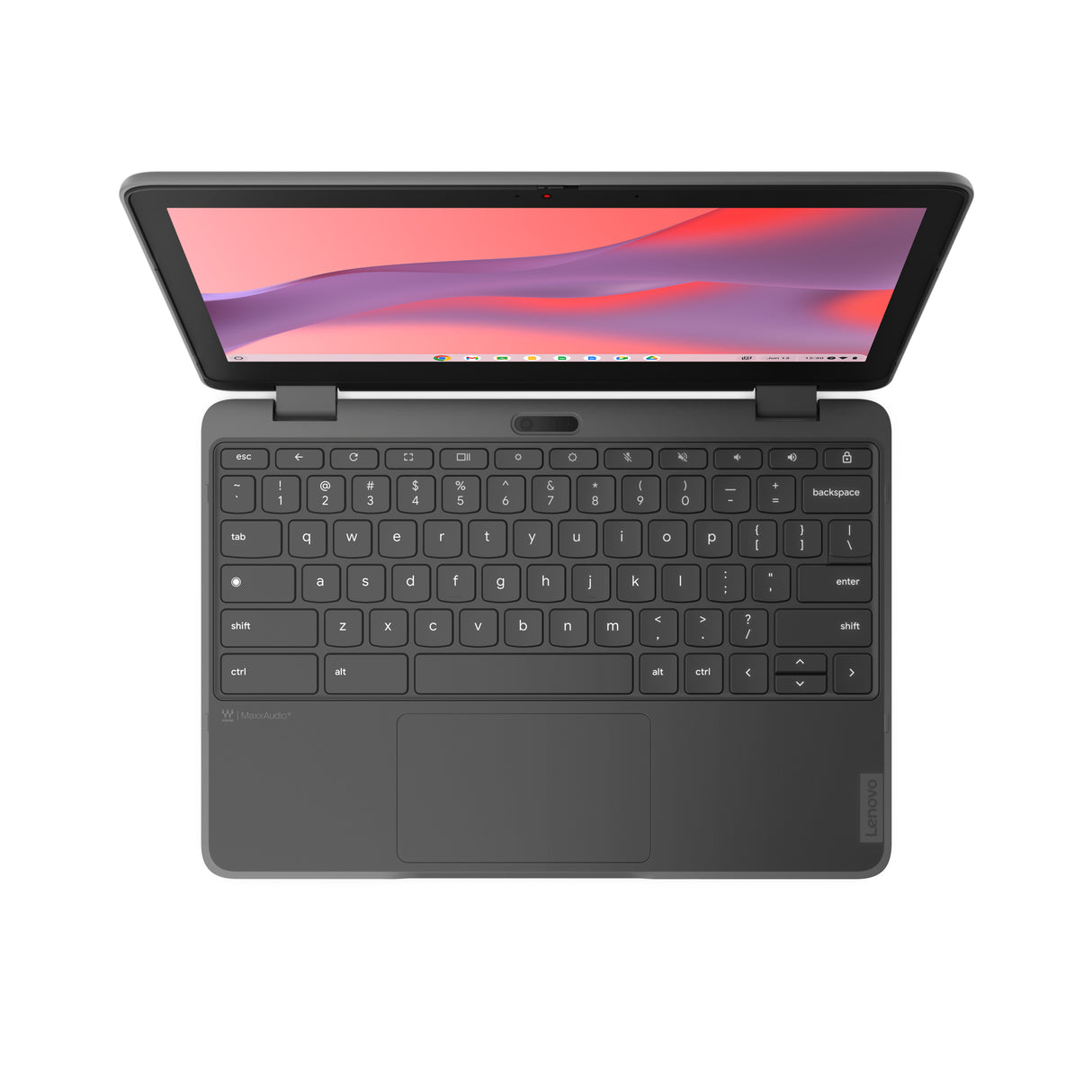 Lenovo 300e Yoga Chromebook Gen 4 MediaTek Kompanio 520 29.5 cm (11.6") Touchscreen HD 4 GB LPDDR4x-SDRAM 32 GB eMMC Wi-Fi 6 (802.11ax) ChromeOS English Grey - 82W2002GUS LENOVO