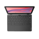 Lenovo 300e Yoga Chromebook Gen 4 MediaTek Kompanio 528 29.5 cm (11.6") Touchscreen HD 8 GB LPDDR4x-SDRAM 64 GB eMMC Wi-Fi 6 (802.11ax) ChromeOS English Grey - 82W2002NUS
