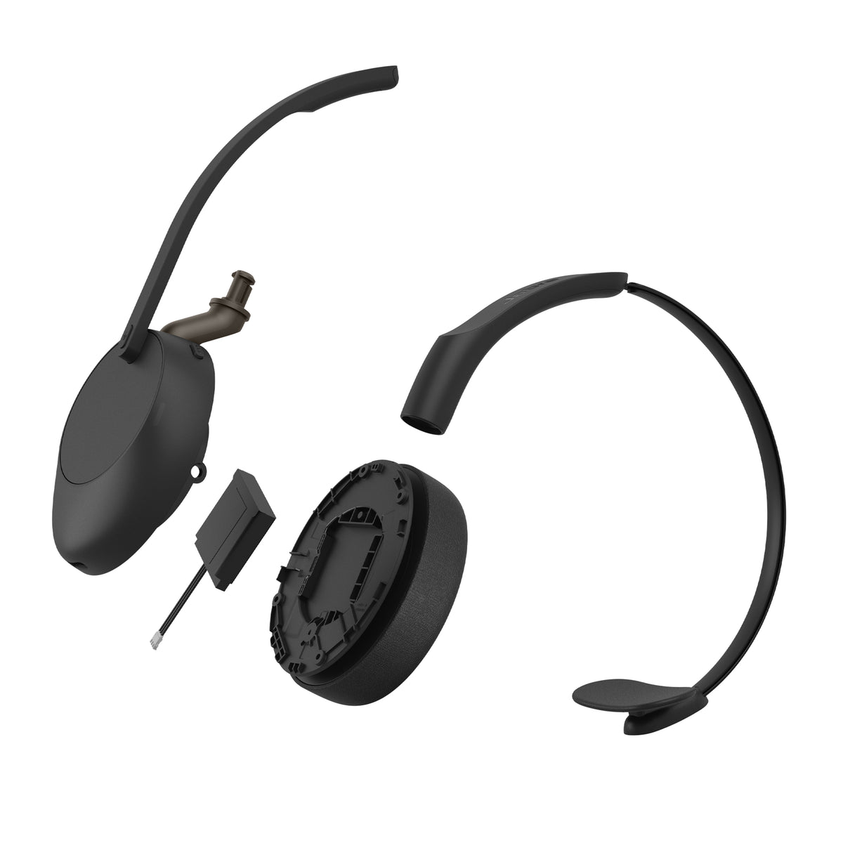 Jabra Evolve3 65 UC - USB-C with Dongle - Mono (Charging Stand) - 36599-889-889