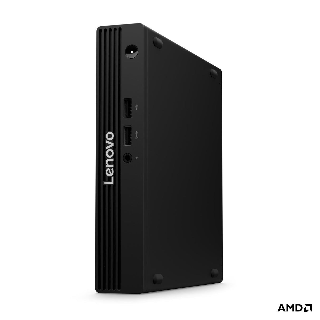 Lenovo V105q AMD Ryzen™ 3 30 8 GB LPDDR5-SDRAM 256 GB SSD Windows 11 Pro Mini PC Black - 13Q20015US
