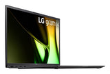 LG Gram 14Z90S Intel Core Ultra 7 155H Laptop 35.6 cm (14") WUXGA 16 GB LPDDR5x-SDRAM 512 GB SSD Wi-Fi 6E (802.11ax) Windows 11 Pro US English Black - 14Z90S-V.APB5U1 LG
