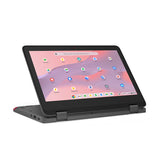 Lenovo 300e Yoga Chromebook 29.5 cm (11.6") Touchscreen HD MediaTek Kompanio 520 4 GB LPDDR4x-SDRAM 32 GB eMMC Wi-Fi 6 (802.11ax) ChromeOS Grey - 82W20003US