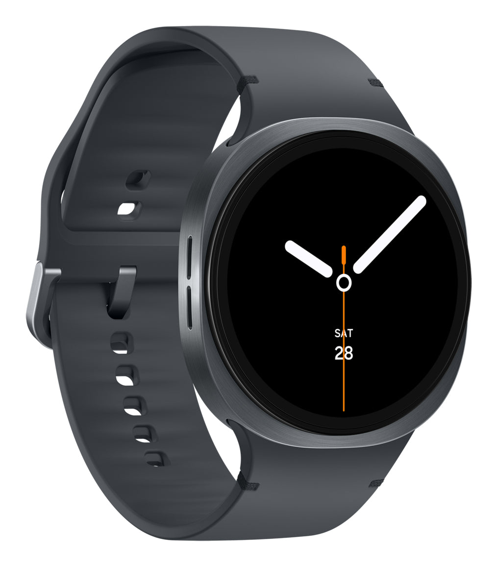 Samsung Galaxy Watch8 3.81 cm (1.5") AMOLED 44 mm Digital 480 x 480 pixels Touchscreen Graphite Wi-Fi GPS (satellite) - SM-L330NDAAXAA