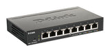 D-Link 8-Port PoE Gigabit Smart Managed Switch - DGS-1100-08PV2 D-LINK