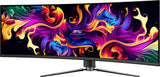 MSI MPG 491CQPX QD-OLED computer monitor 124.5 cm (49") 5120 x 1440 pixels Dual QHD Black - MPG491CQPXQDOLED