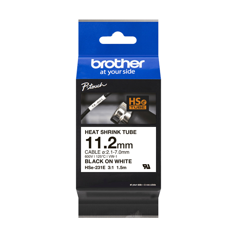 Brother HSE-231E label-making tape - HSE231EG