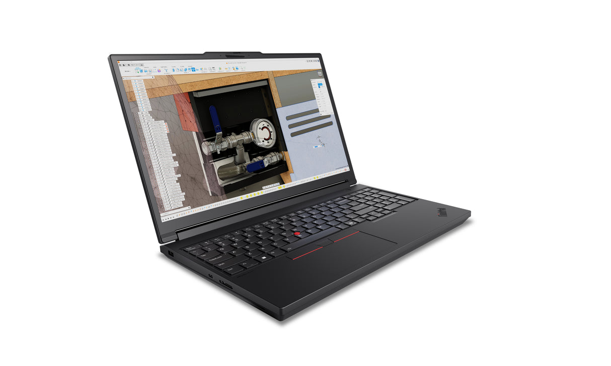 Lenovo ThinkPad P16 Gen 3 Intel Core Ultra 7 255HX Mobile workstation 40.6 cm (16") WQUXGA 64 GB DDR5-SDRAM 1 TB SSD NVIDIA RTX PRO 2000 Blackwell Wi-Fi 7 (802.11be) Windows 11 Pro English Black - 21RQ0018US LENOVO