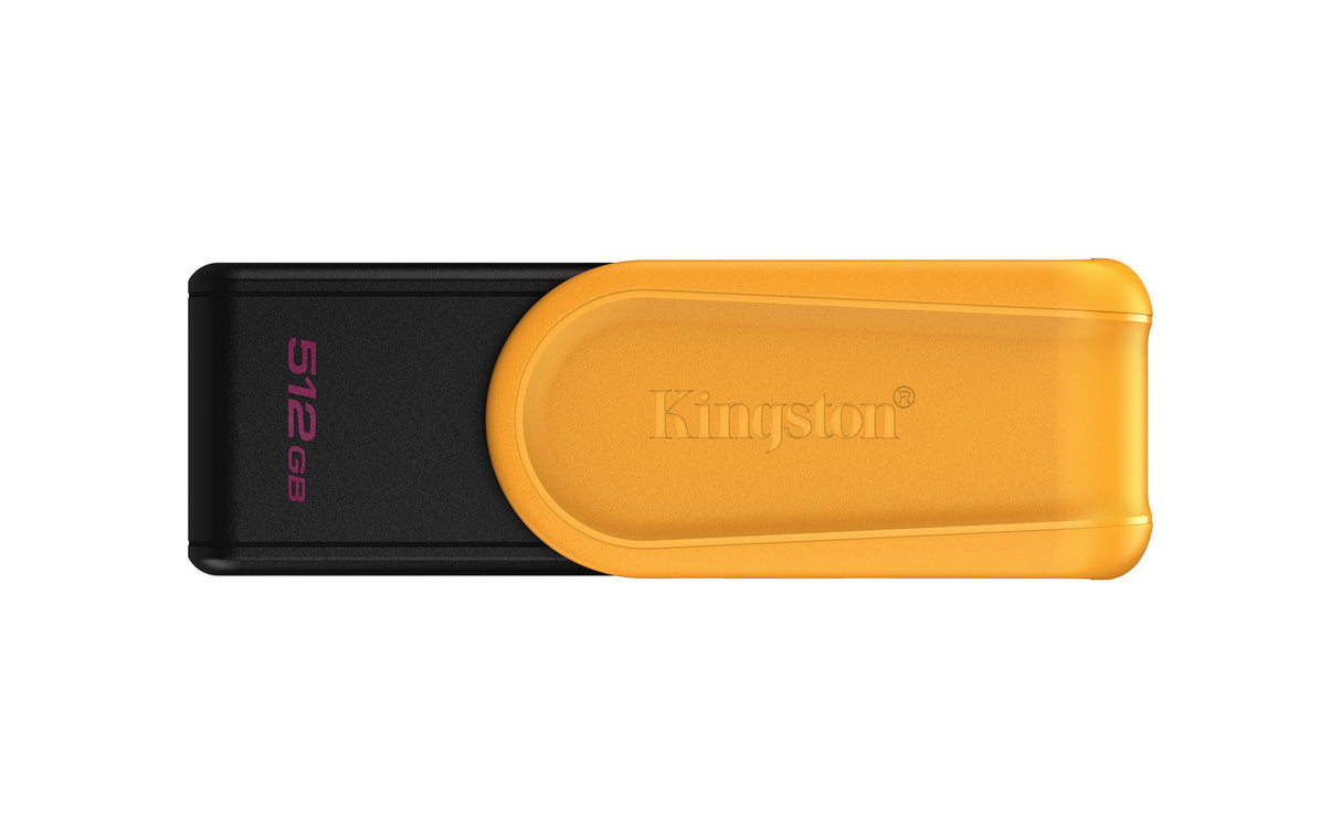 Kingston Technology DataTraveler 512GB Portable USB 3.2 Gen 1 Exodia S (Black/Yellow) - DTXS/512GB