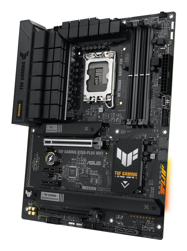 ASUS TUF Gaming B760-Plus WIFI motherboard Intel B760 LGA 1700 ATX - TUF GAMING B760-PLUS WIFI
