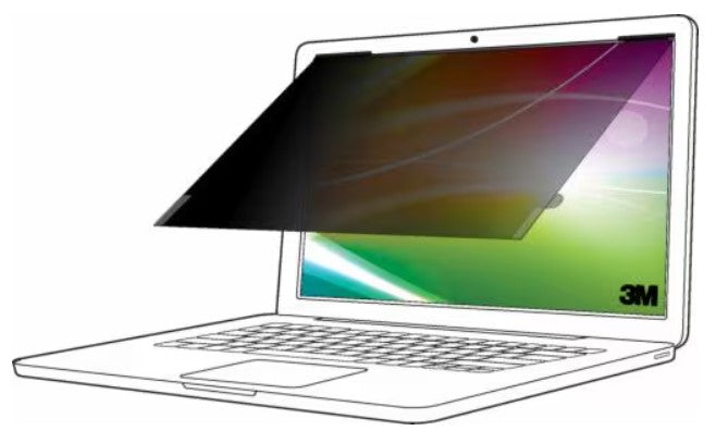 3M BP145W1B display privacy filter 36.8 cm (14.5") Laptop Frameless display privacy filter - BP145W1B