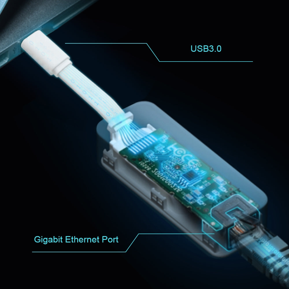 TP-Link USB Type-C to RJ45 Gigabit Ethernet Network Adapter - UE300C