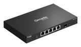 TP-Link ES206XPP-M2 network switch Managed L2 2.5G Ethernet (100/1000/2500) Power over Ethernet (PoE) Desktop/Wall-Mounting Black - ES206XPP-M2
