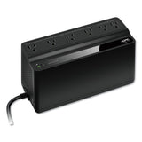 APC Smart-UPS 425 VA Battery Backup System, 6 Outlets, 120 VA, 180 J - BE425M