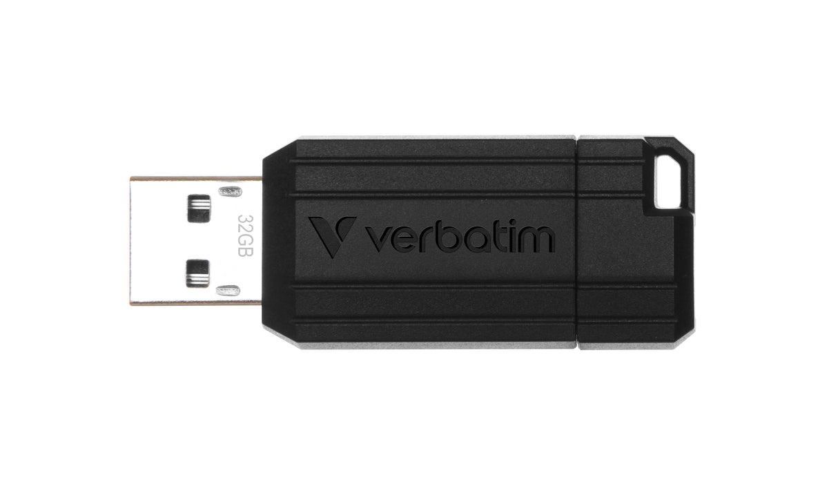 Verbatim PinStripe - USB Drive 32 GB - Black - 49064