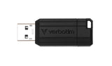 Verbatim PinStripe - USB Drive 32 GB - Black - 49064