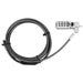Targus DEFCON cable lock Black, Stainless steel 2 m - ASP71GLX-S
