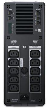 APC Back-UPS Pro, 1500VA/865W, Tower, 230V, 10x IEC C13 outlets, AVR, LCD, User Replaceable Battery - BR1500GI