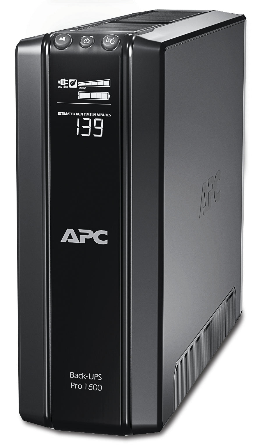 APC Back-UPS Pro, 1500VA/865W, Tower, 230V, 10x IEC C13 outlets, AVR, LCD, User Replaceable Battery - BR1500GI