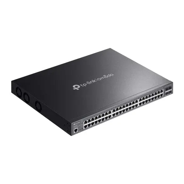 TP-LINK TP-Link Omada SG3452XMPP network switch Managed L2+ Gigabit Ethernet (10/100/1000) Power over Ethernet (PoE) 1U Black - SG3452XMPP