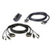 ATEN DVI-D Dual Link Dual Display Secure KVM; 3M USB DVI-D Dual Link Dual Display - 2L7D03UDX5 ATEN